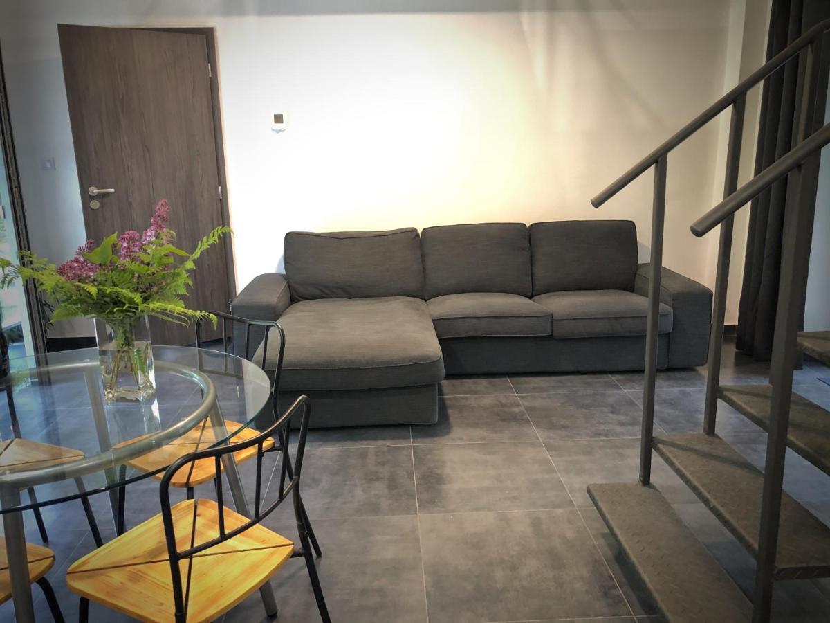 Mezonetovy Apartman S Terasou Na Samote V Lese Vlkava Dış mekan fotoğraf
